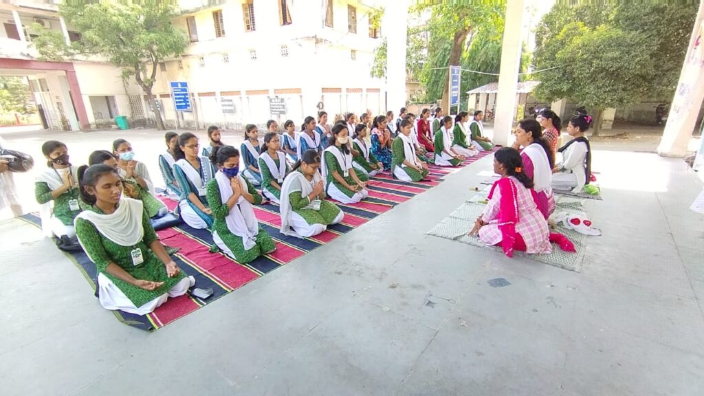 Yoga day celebration 2022