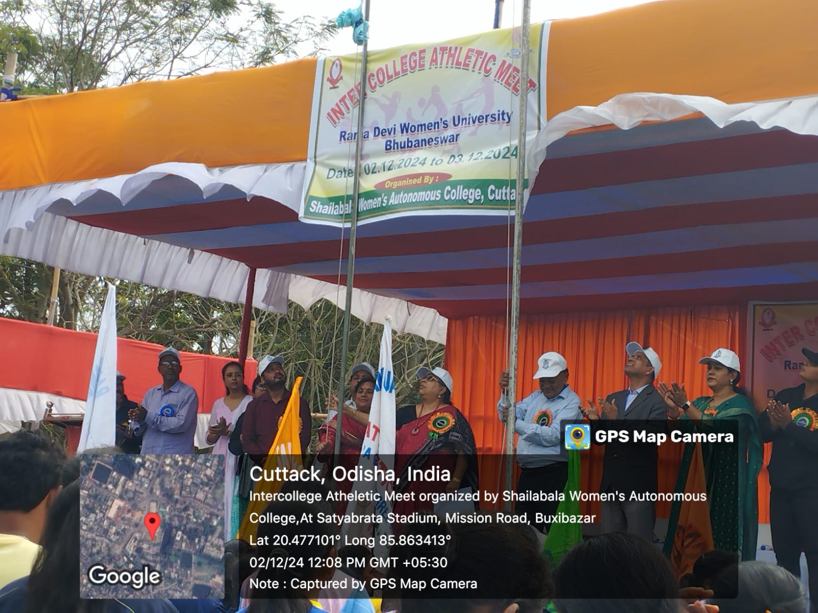 Intercollege Athletic Meet-2024-2025, Rama Devi Women’s University  Organized by Shailabala Women’s Autonomous College, Cuttack At Satyabrata Stadium